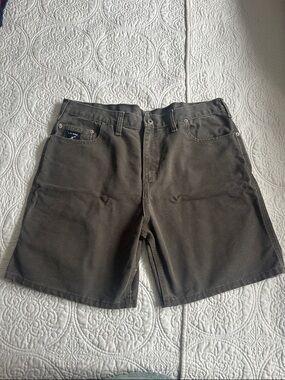 L.C. King Brown Denim Shorts 36
